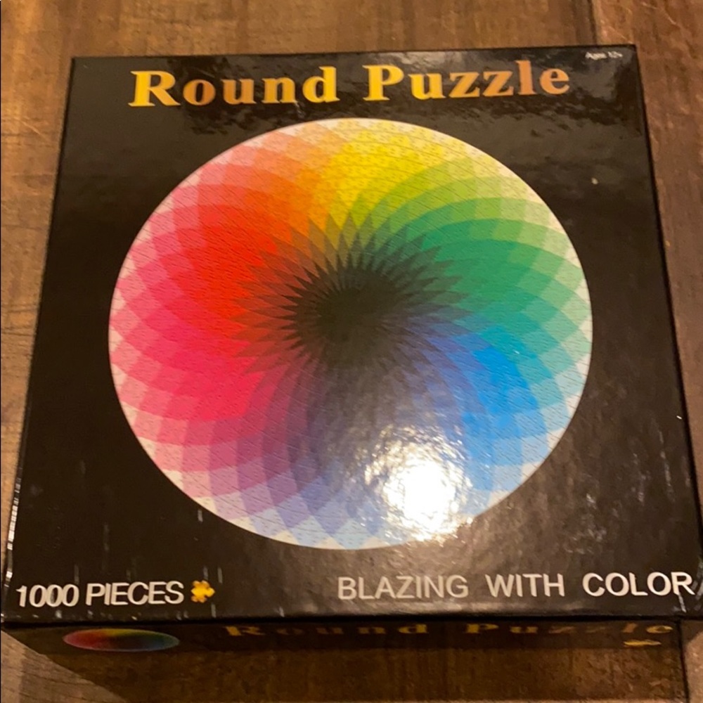 Color wheel 1000 piece puzzle